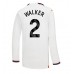Manchester City Kyle Walker #2 Borte Drakt 2023-24 Langermet